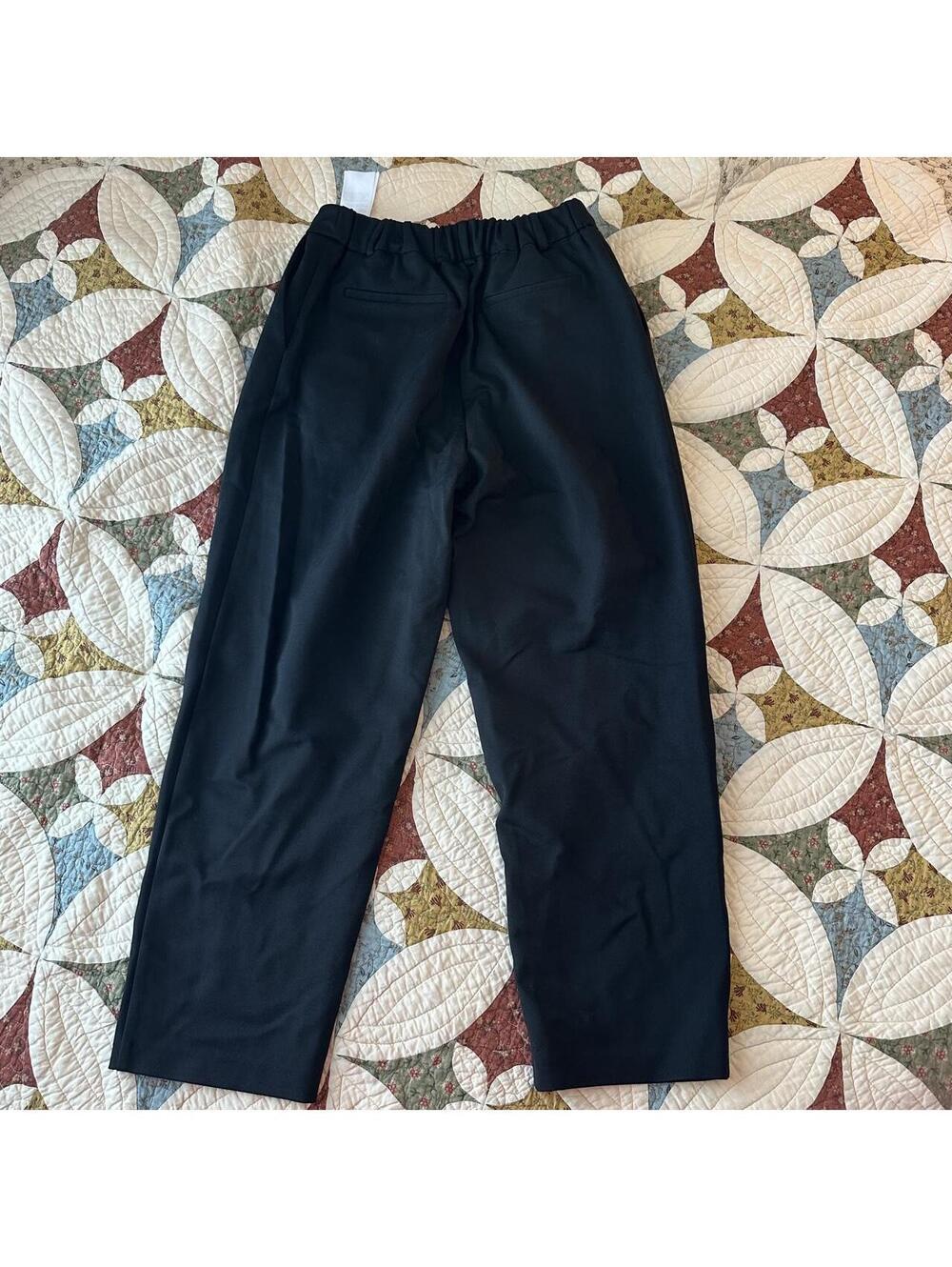Exquise wide leg trousers black pants Size XL tailored office professional work - Picture 8 of 8